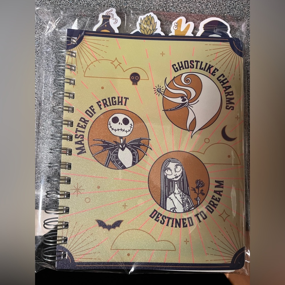 Nightmare before Christmas notebook